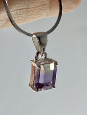 Natural Ametrine 925 Silver Pendant Necklace