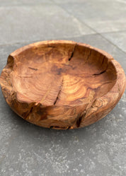 Scottish Apple Tree Root Wood Bowl Vase