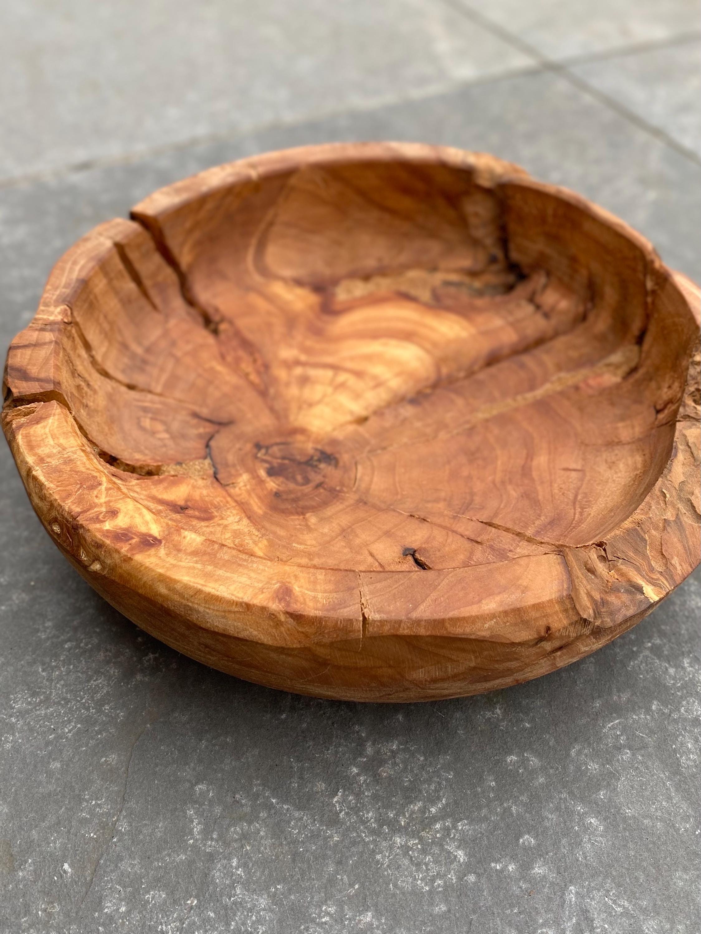 Scottish Apple Tree Root Wood Bowl Vase