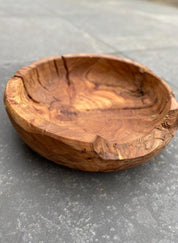 Scottish Apple Tree Root Wood Bowl Vase