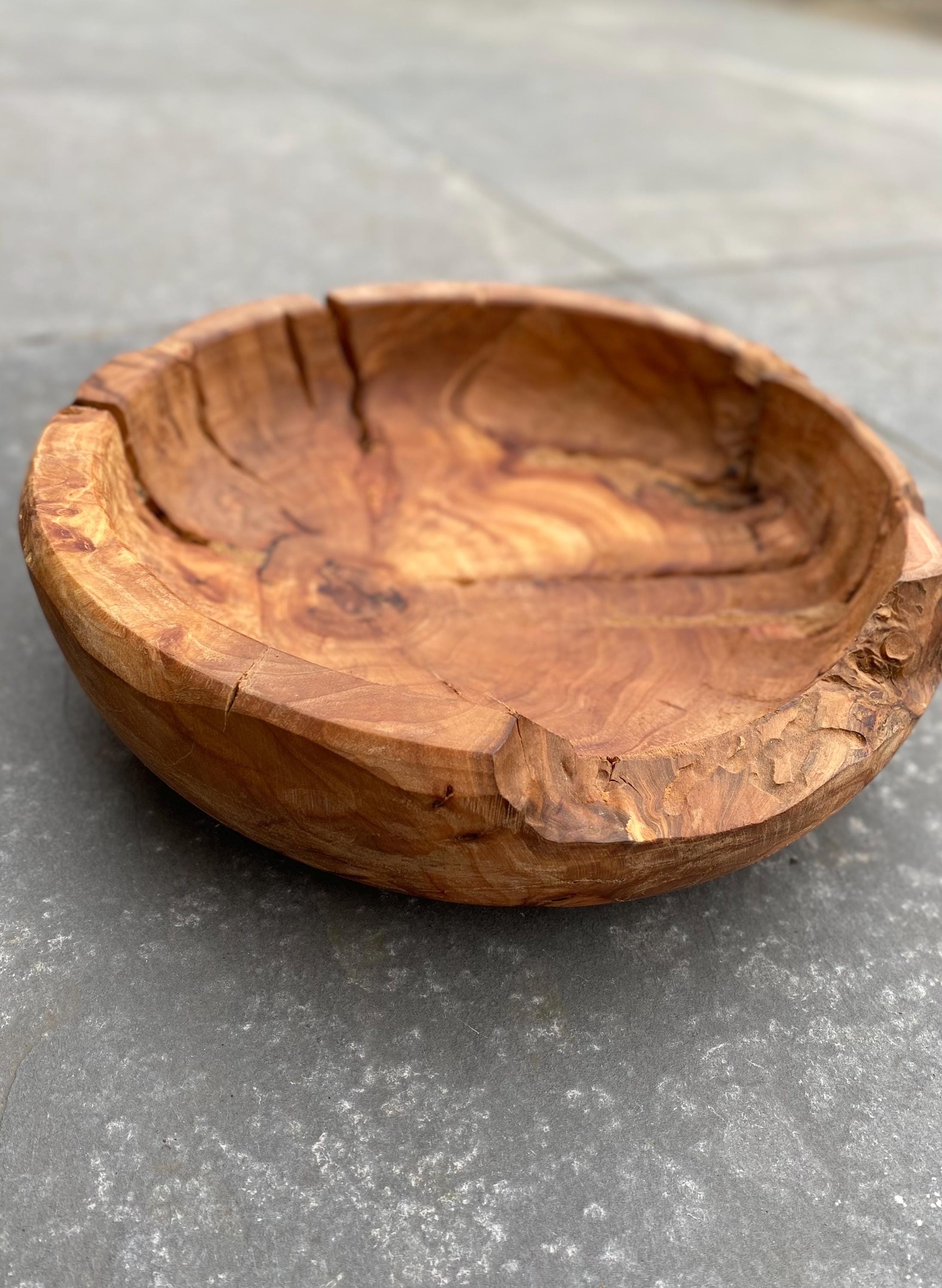 Scottish Apple Tree Root Wood Bowl Vase