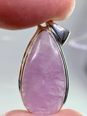 Kunzite Silver Pendant