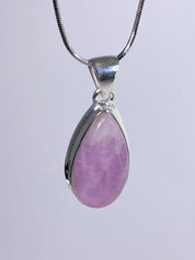 Kunzite Silver Pendant