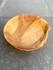 Scottish Bird Cherry Wood Bowl Vase