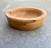 Scottish Oak & Teak Wood Bowl Vase