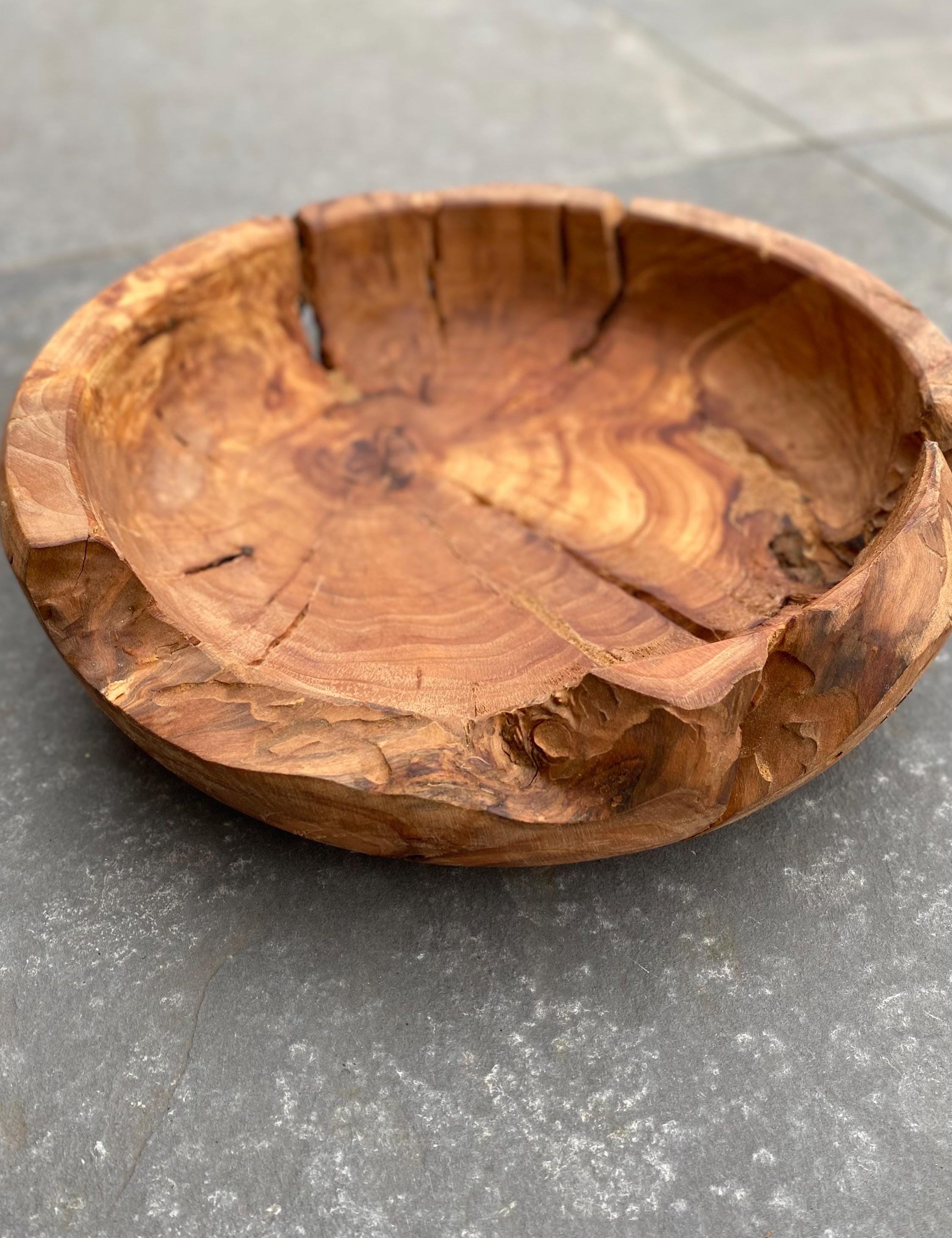 Scottish Apple Tree Root Wood Bowl Vase