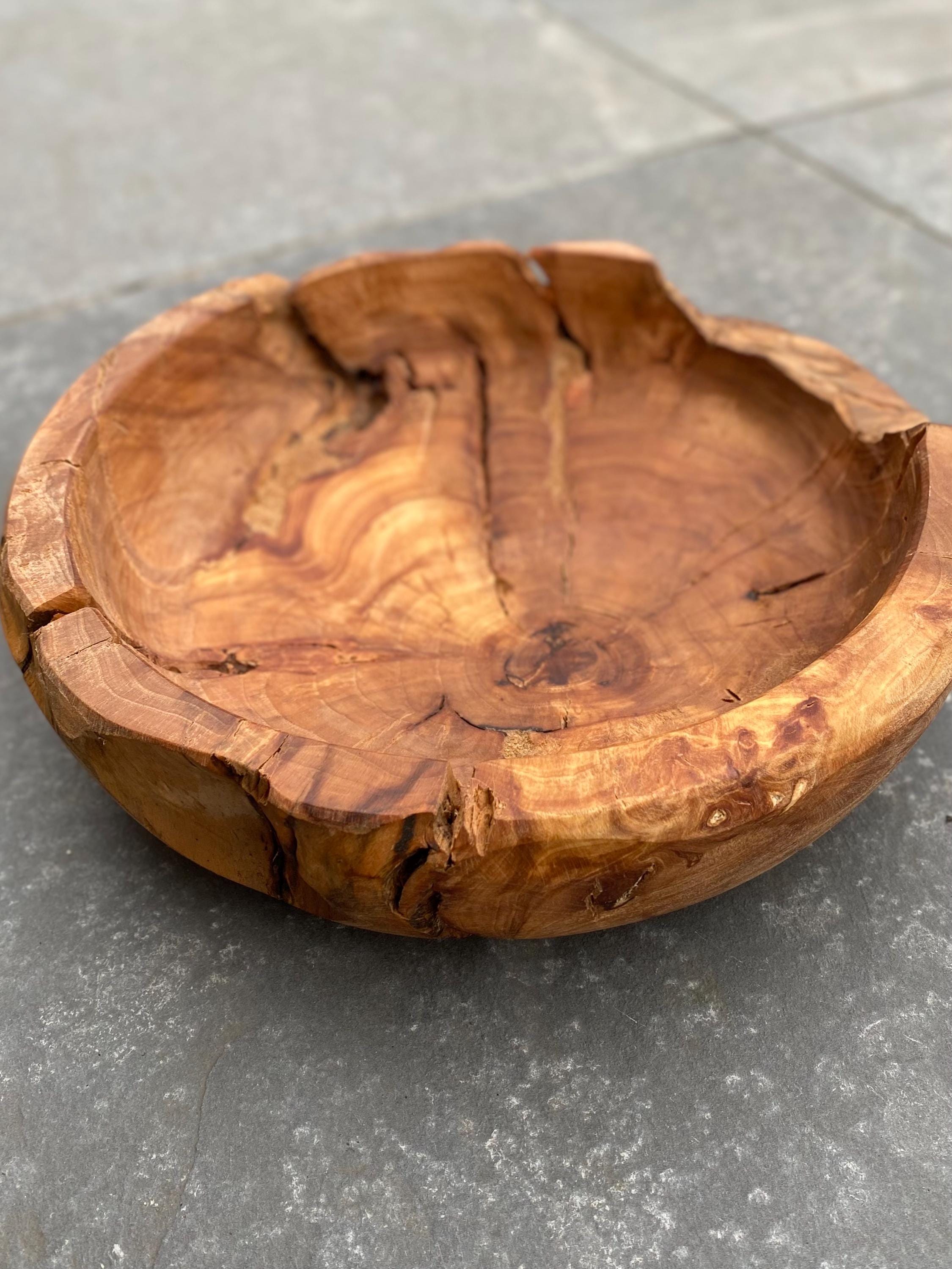 Scottish Apple Tree Root Wood Bowl Vase