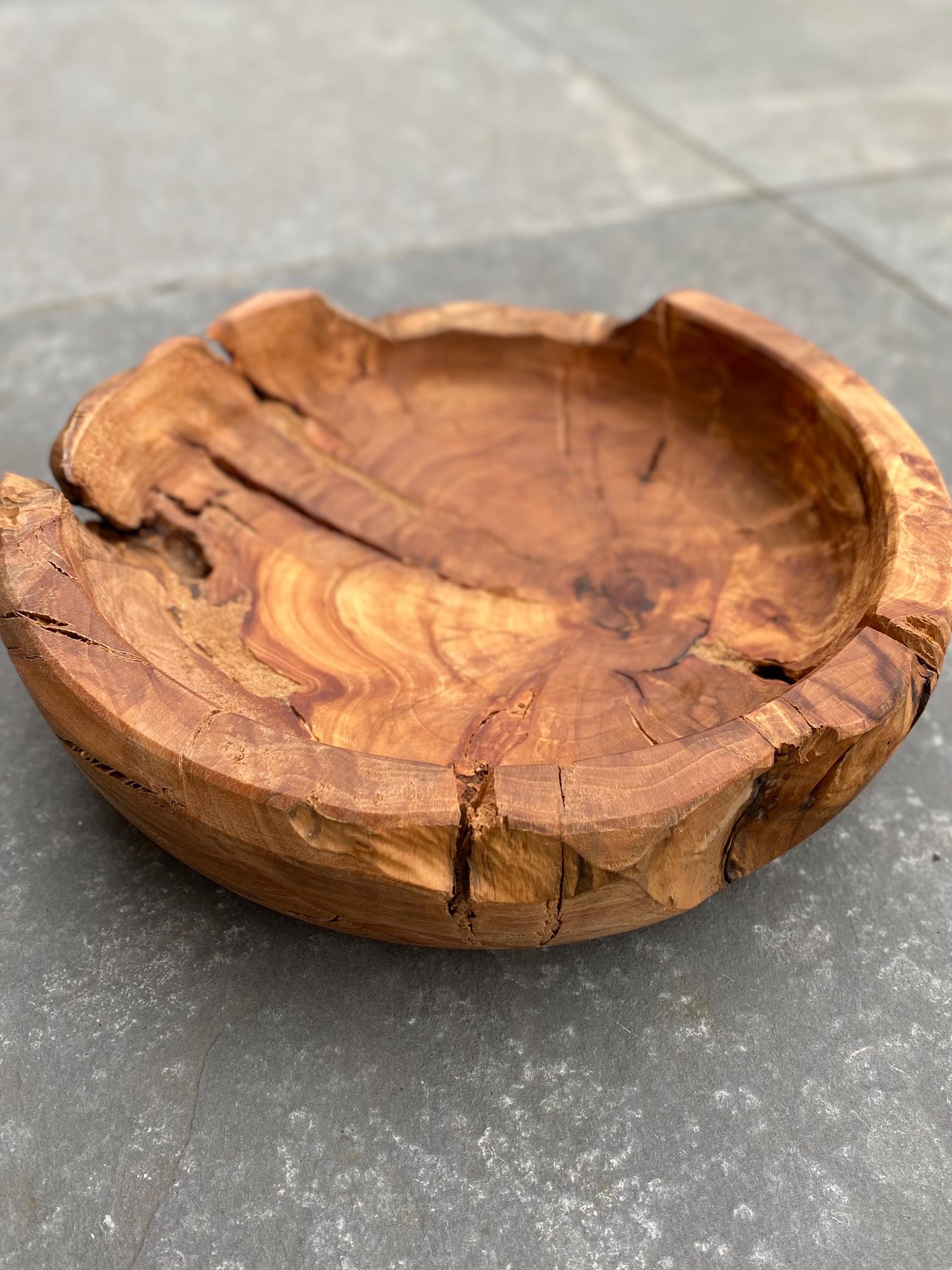 Scottish Apple Tree Root Wood Bowl Vase