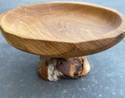 Oak Birch Wood Bowl Vase