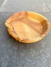 Scottish Bird Cherry Wood Bowl Vase