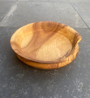 Scottish Bird Cherry Wood Bowl Vase