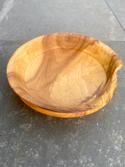 Scottish Bird Cherry Wood Bowl Vase