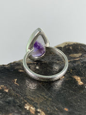Blue John Silver Ring - Extremely Rare