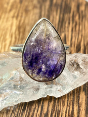 Blue John Silver Ring