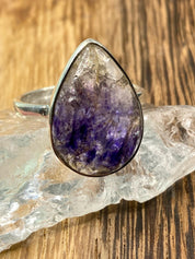 Blue John Silver Ring
