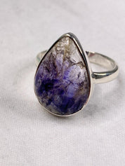 Blue John Silver Ring