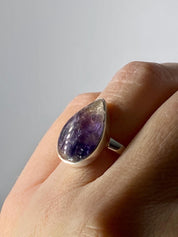 Blue John Silver Ring