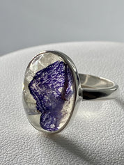 Blue John Silver Ring