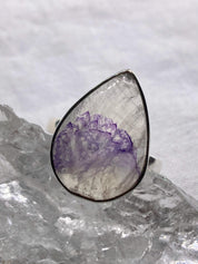 Blue John Silver Ring