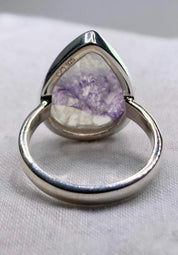 Blue John Silver Ring