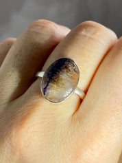 Blue John Silver Ring - Extremely Rare