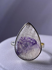 Blue John Silver Ring