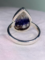 Blue John Silver Ring - Extremely Rare