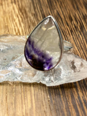 Blue John Silver Ring