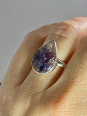 Blue John Silver Ring