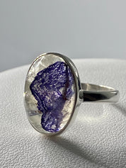 Blue John Silver Ring
