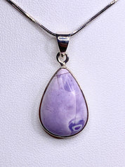High Quality Tiffany Jasper and Silver Pendant