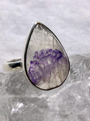 Blue John Silver Ring