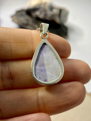 High Quality Tiffany Jasper and Silver Pendant