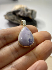 High Quality Tiffany Jasper and Silver Pendant