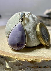 High Quality Tiffany Jasper and Silver Pendant