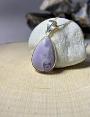 High Quality Tiffany Jasper and Silver Pendant