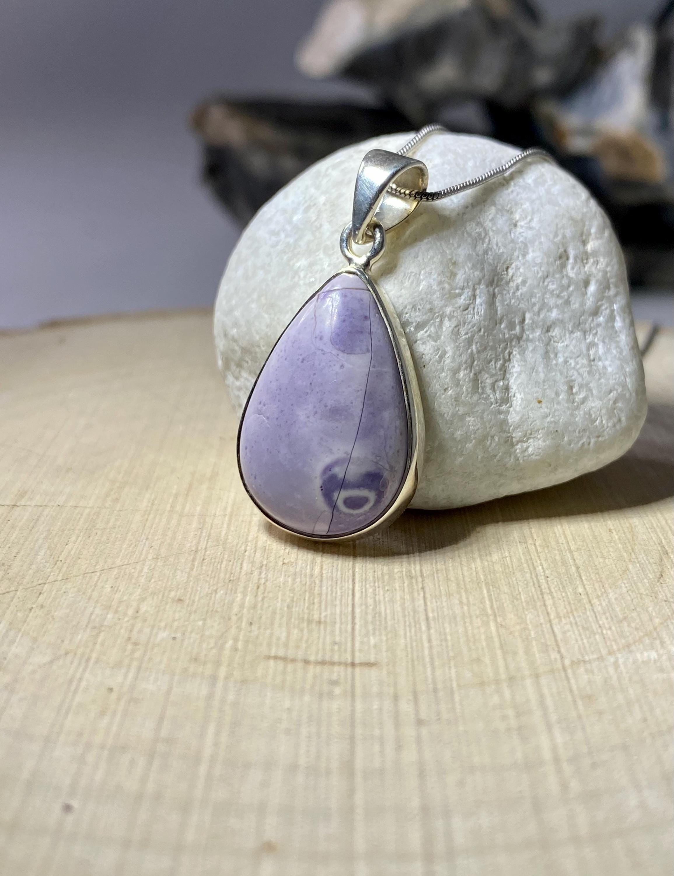 High Quality Tiffany Jasper and Silver Pendant