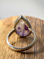 Blue John Silver Ring - Extremely Rare