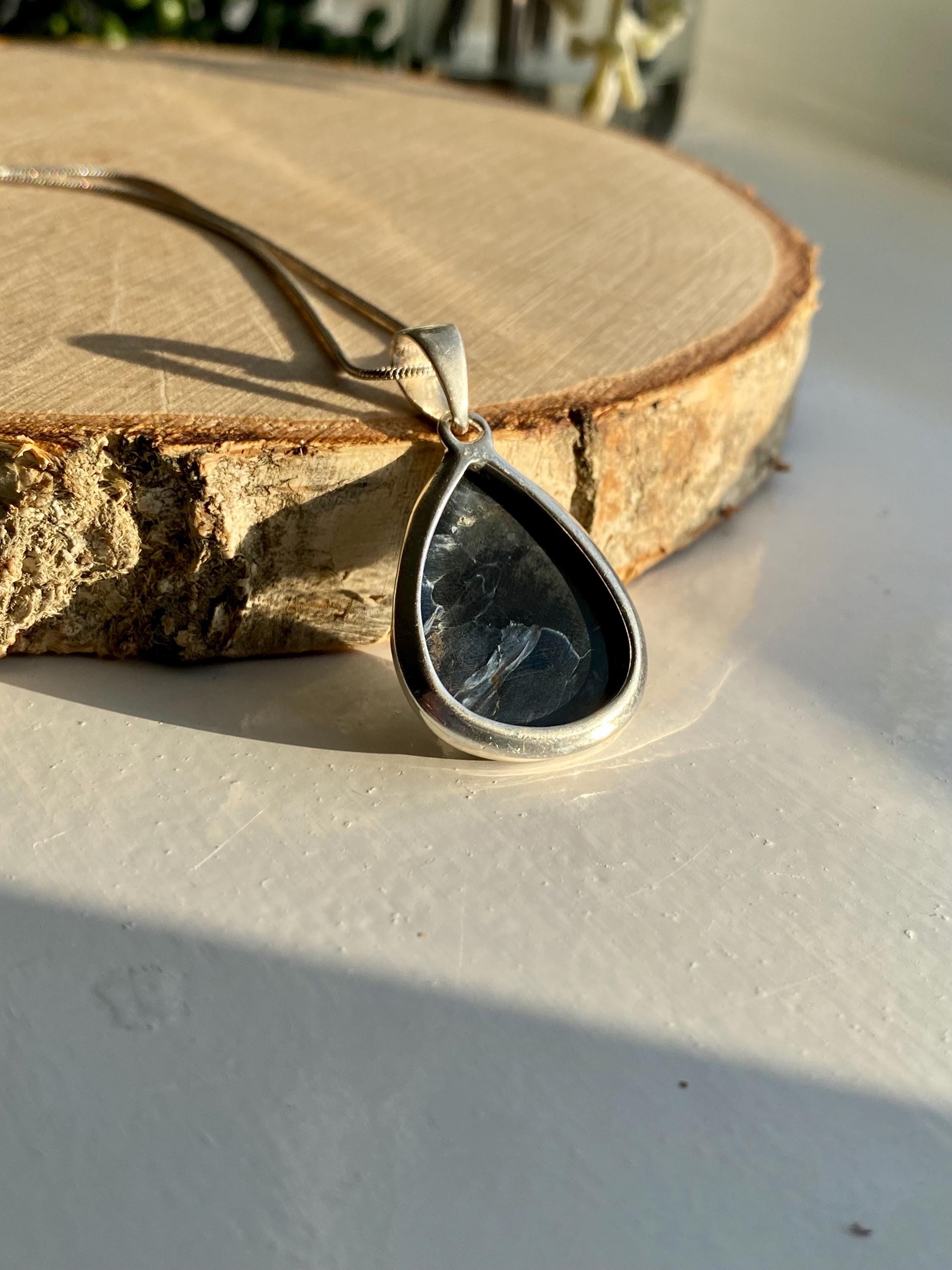 Pietersite Sterling Silver Pendant