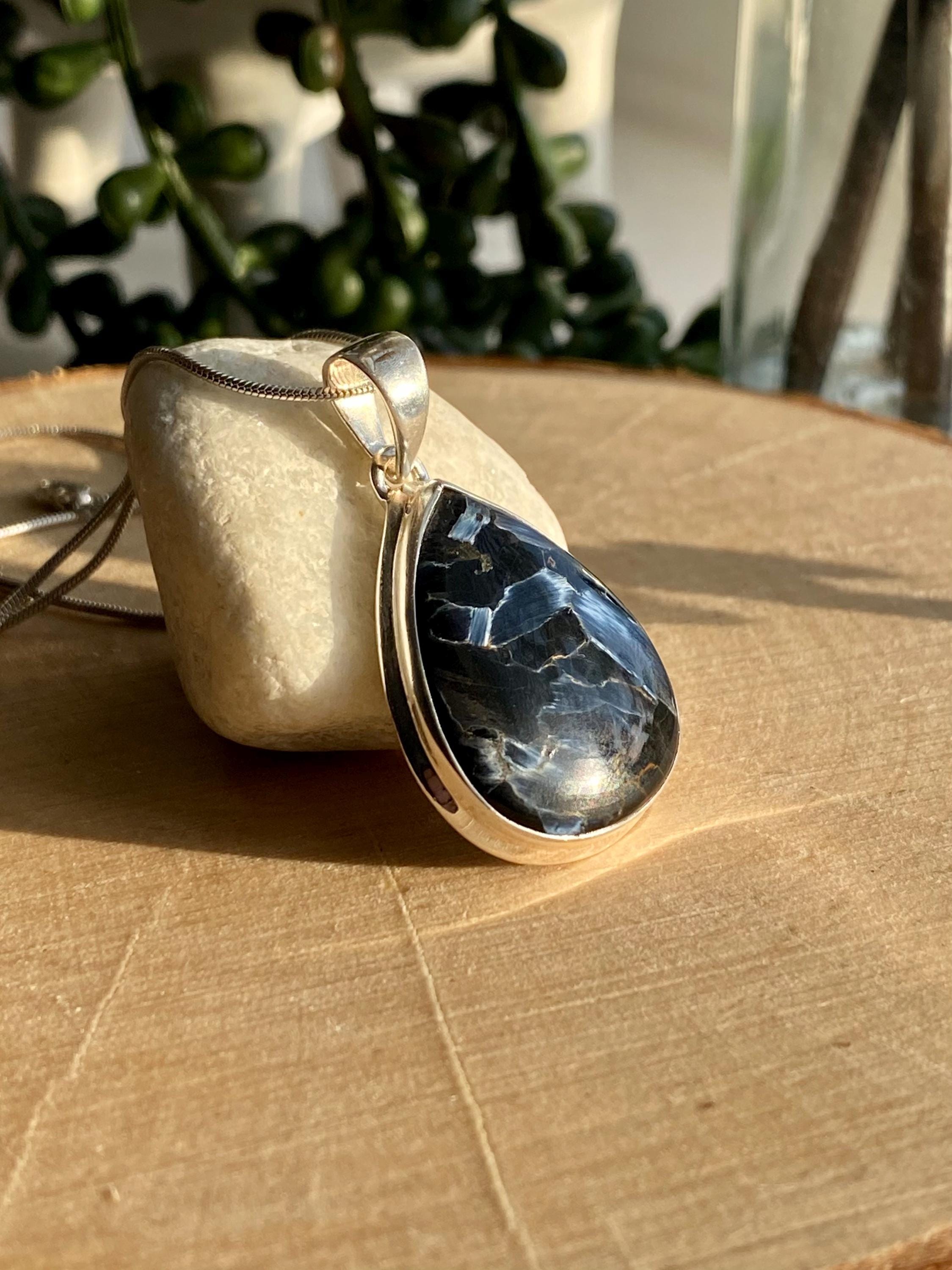Pietersite Sterling Silver Pendant