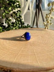 Lapis Lazuli and Silver Ring (UV2783)