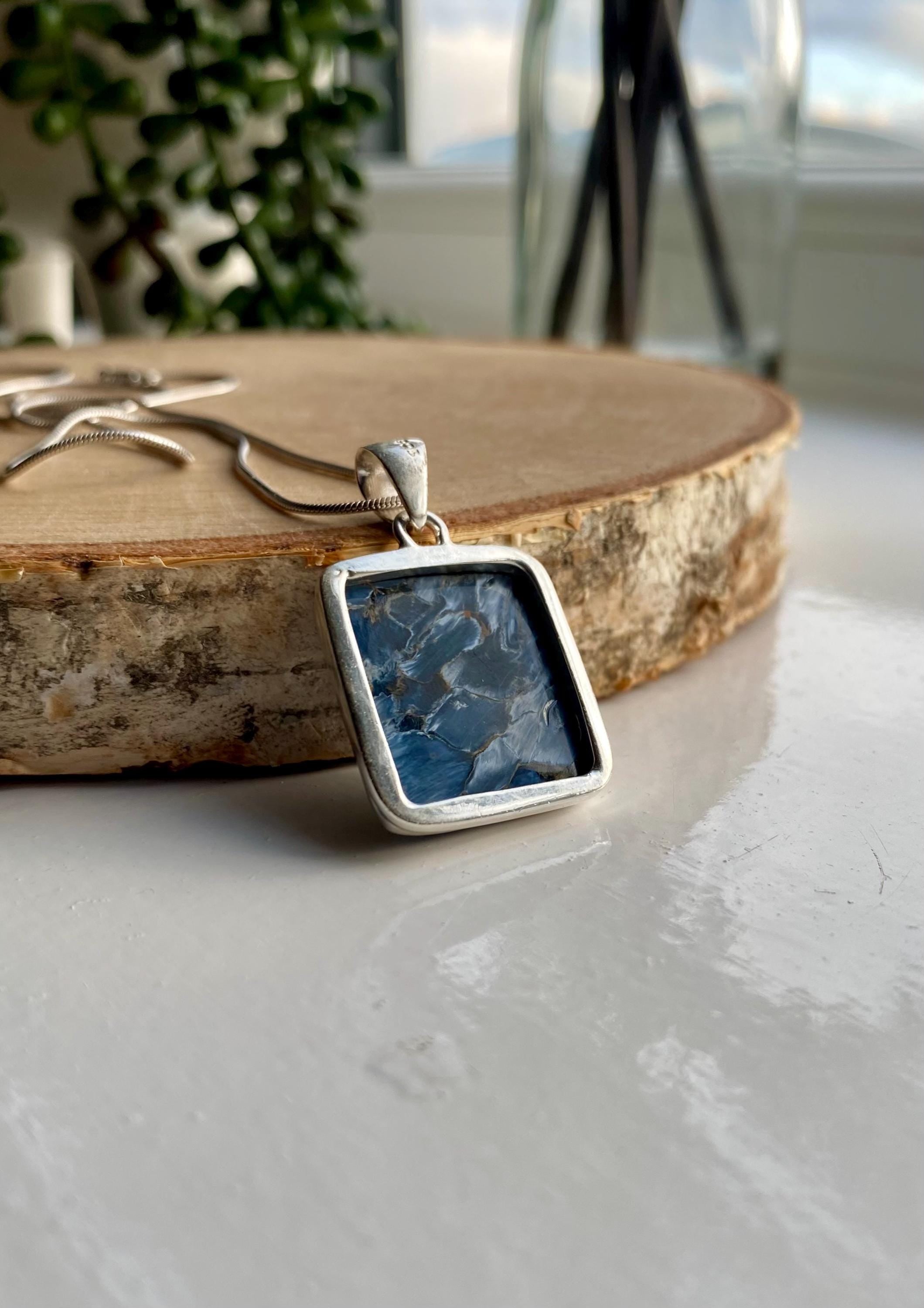 Pietersite 925 Silver Pendant