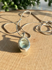 Dominican Larimar Sterling Silver Pendant