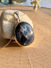 Natural Pietersite 925 Silver Pendant