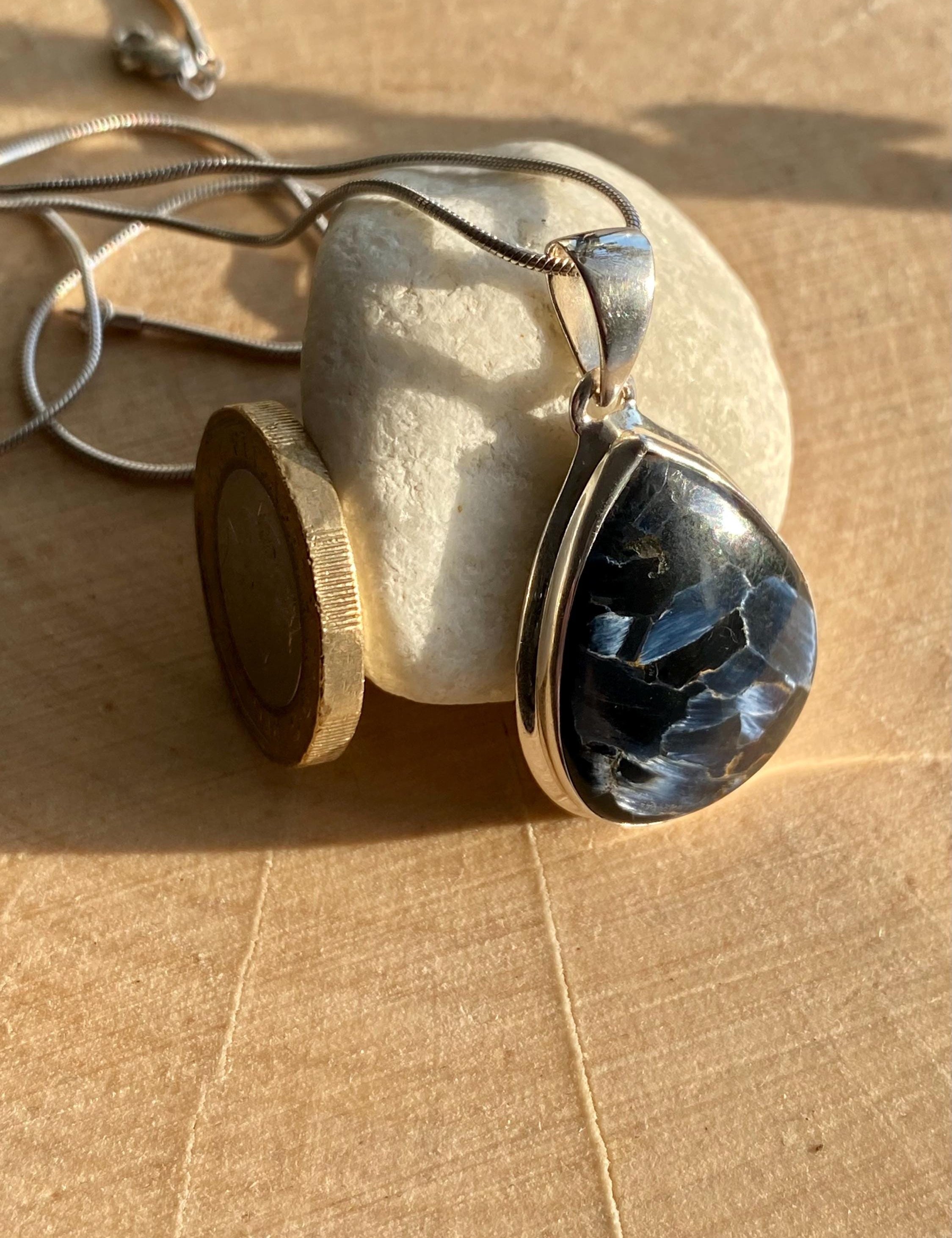 Pietersite Sterling Silver Pendant