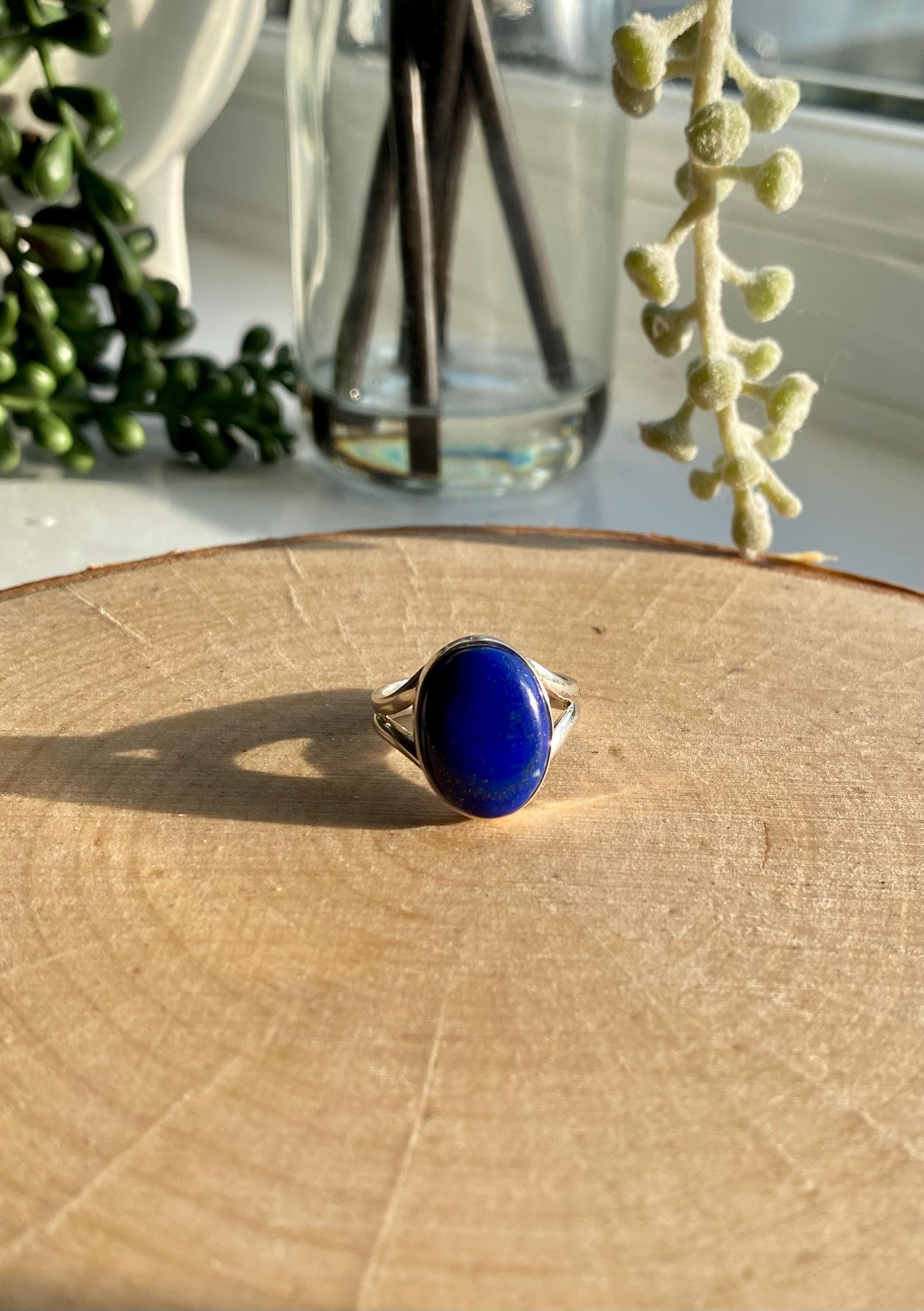 Lapis Lazuli and Silver Ring (UV2766)