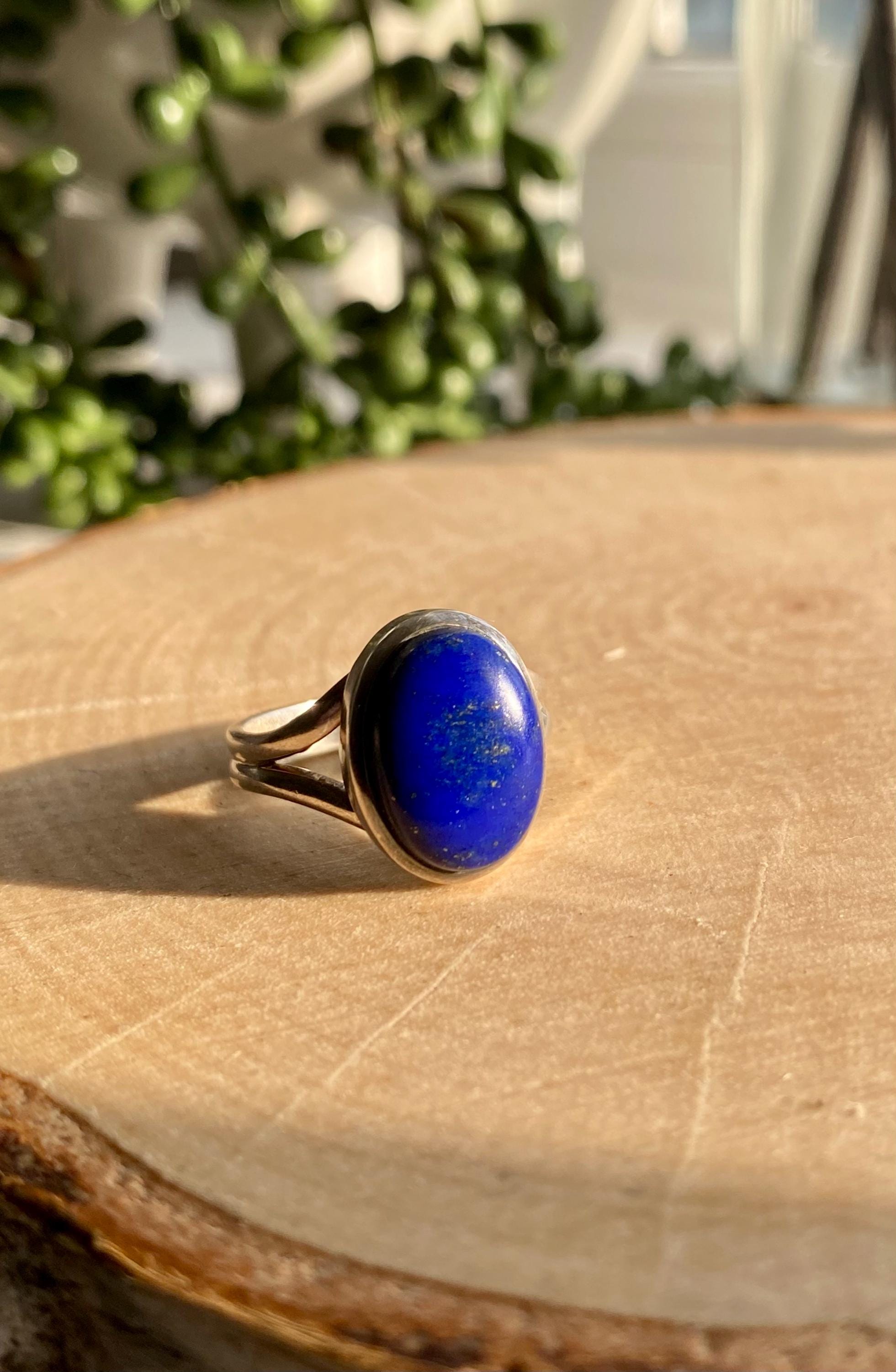 Lapis Lazuli and Silver Ring (UV2783)