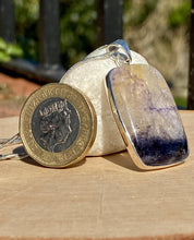 Blue John Sterling Silver Pendant
