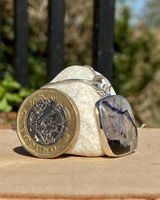 Blue John Sterling Silver Pendant