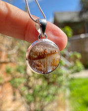 High Quality Cocaxinite and Silver Pendant(UV1305)